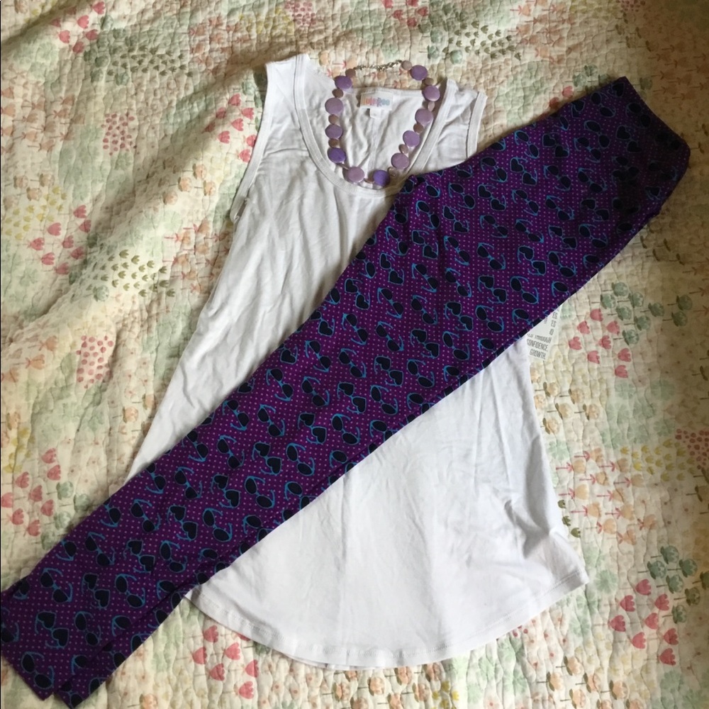 Lularoe OS Leggings💜 ☀️sale2/$15☀️